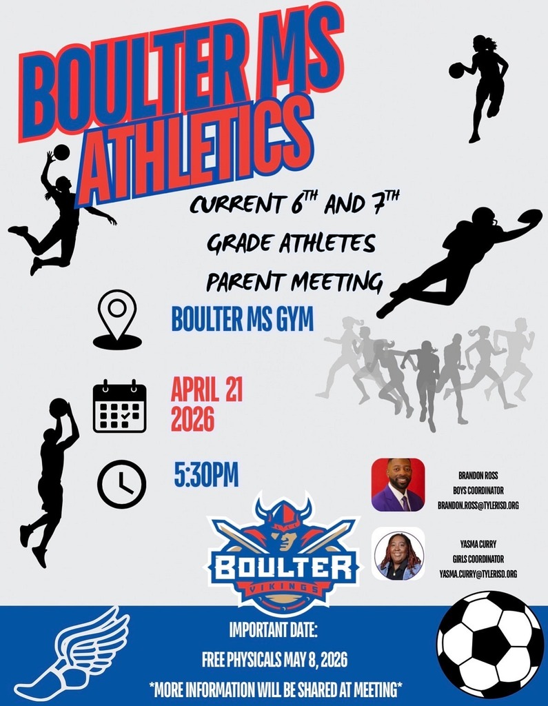 Athletic parent meeting April 21st