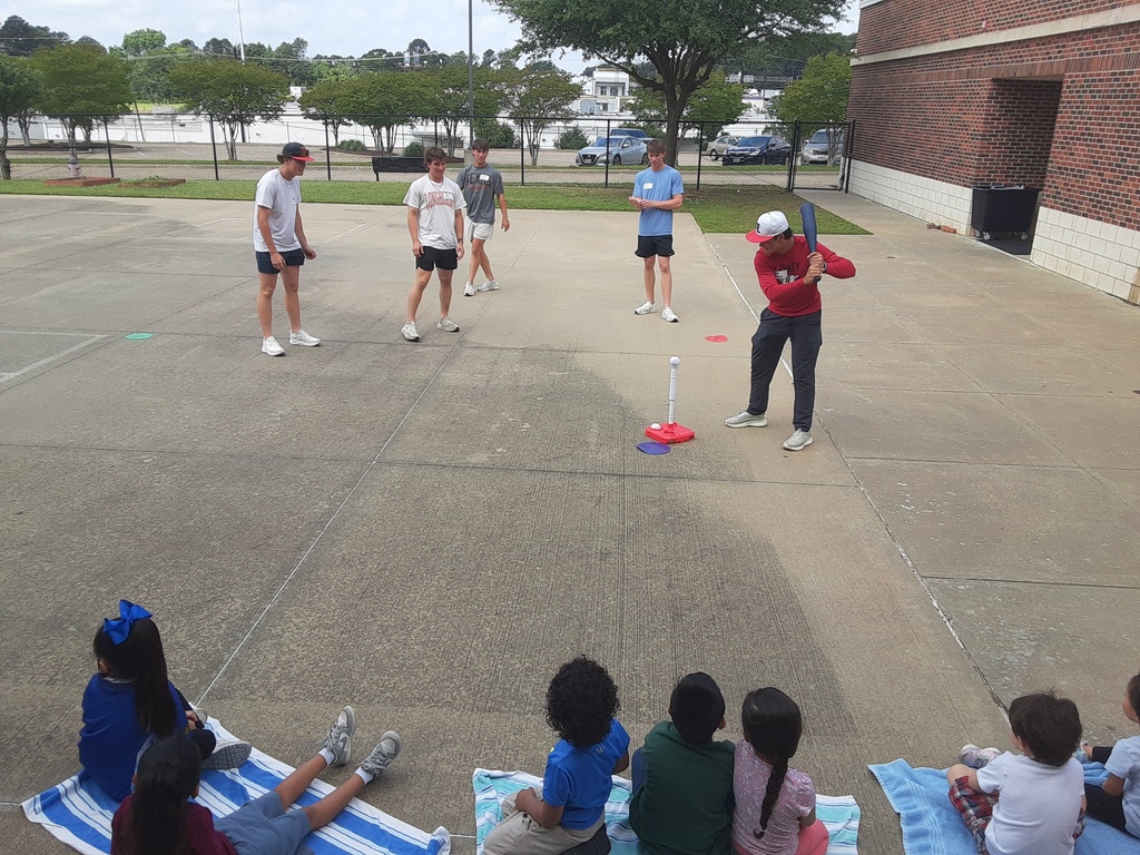 Children watching baseball