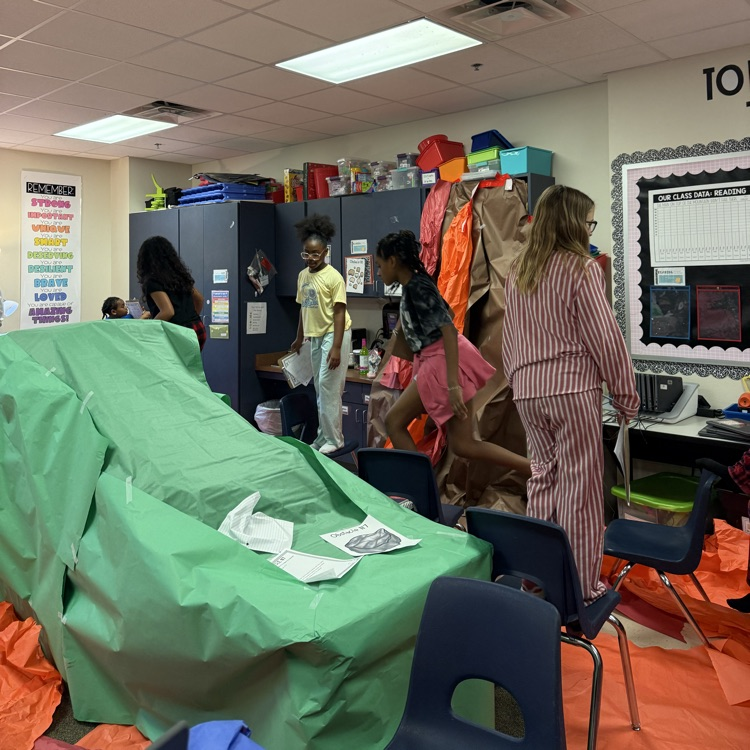 students playing the floor is lava