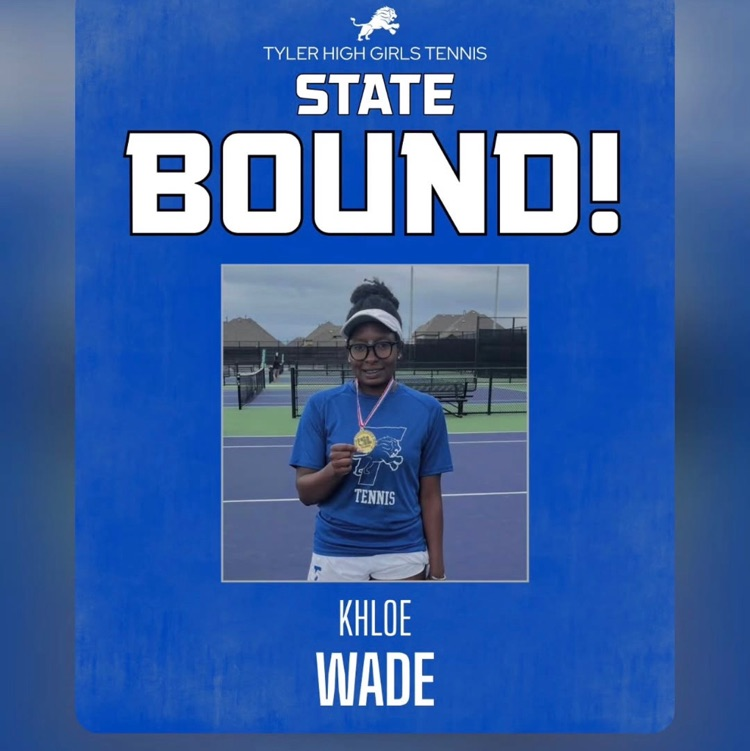 flyer for state bound tennis player