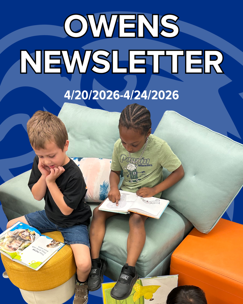 Owens Newsletter April 20th-24th