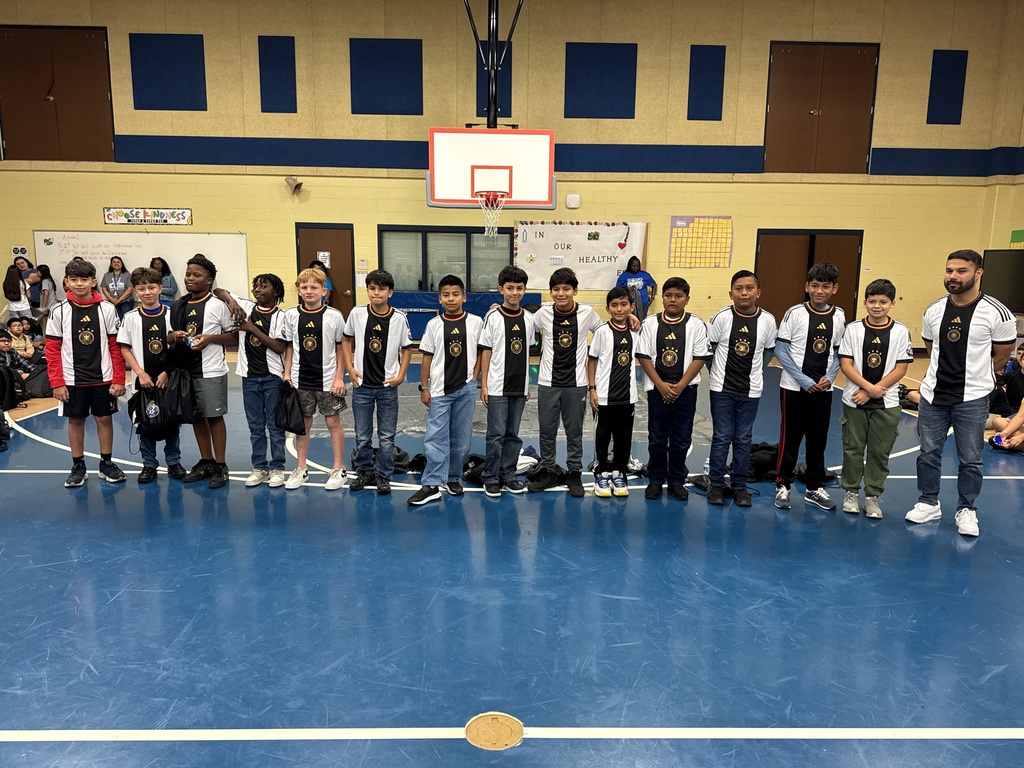 Orr Soccer Team with Coach Alvarez