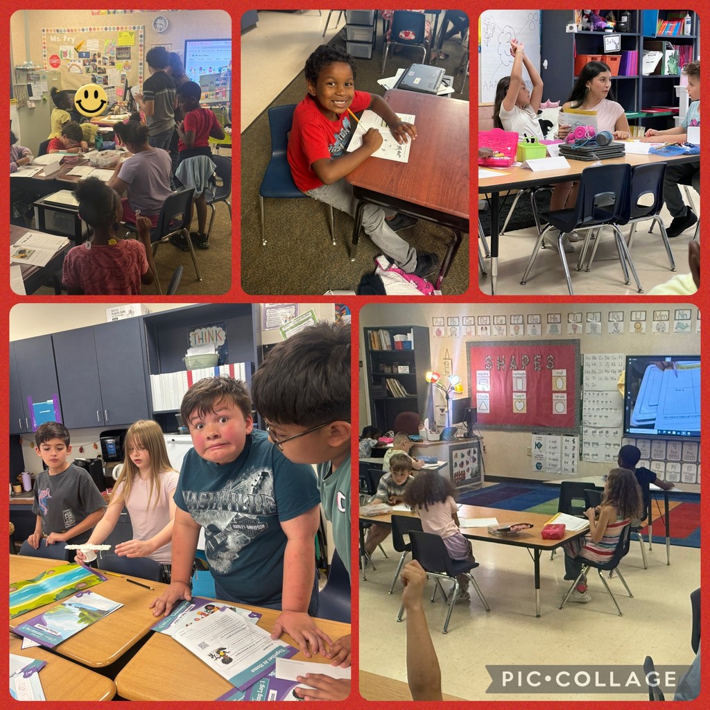 students aprticipating in junior achievement (JA in a Day) activities with classmates