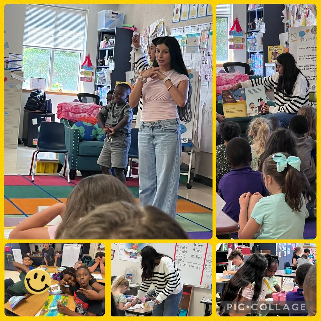 students aprticipating in junior achievement (JA in a Day) activities with classmates