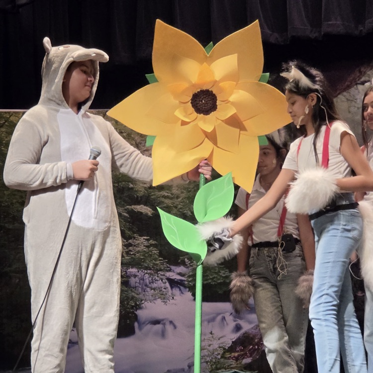 students in a play