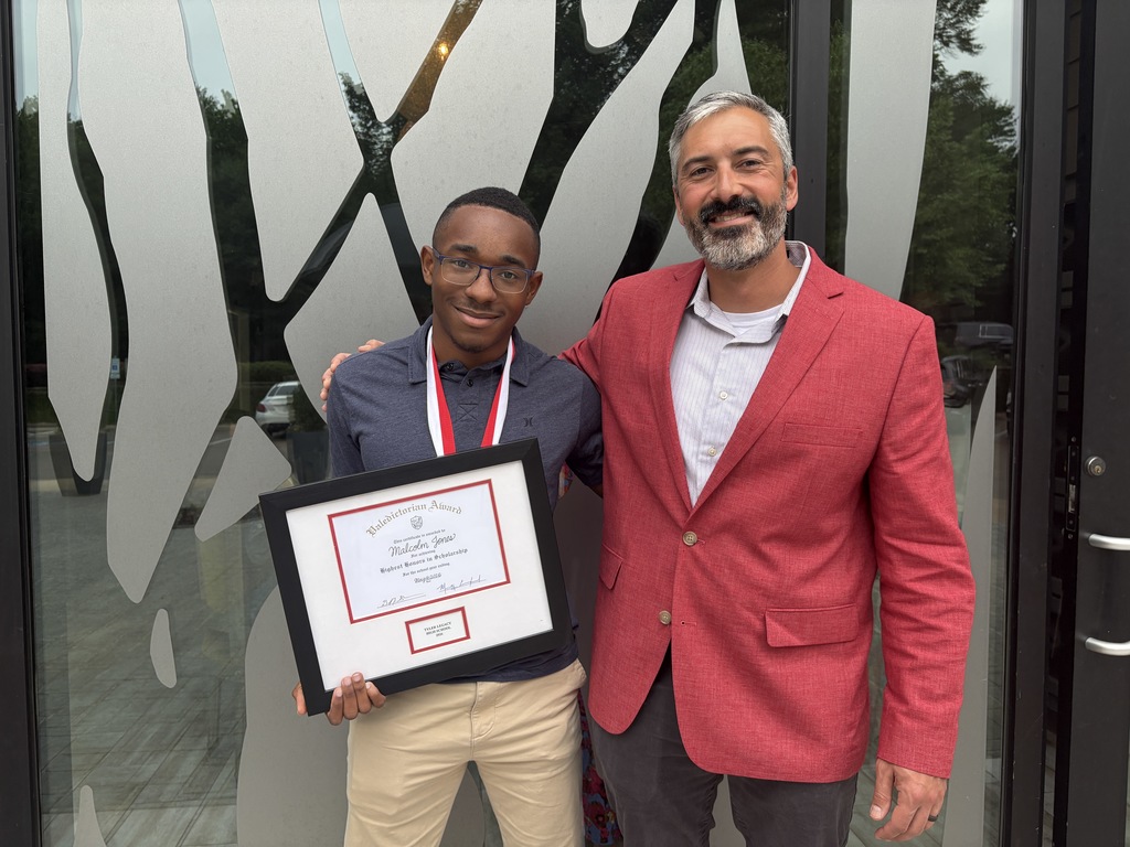 Tyler Legacy's Valedictorian and Mr. Ray