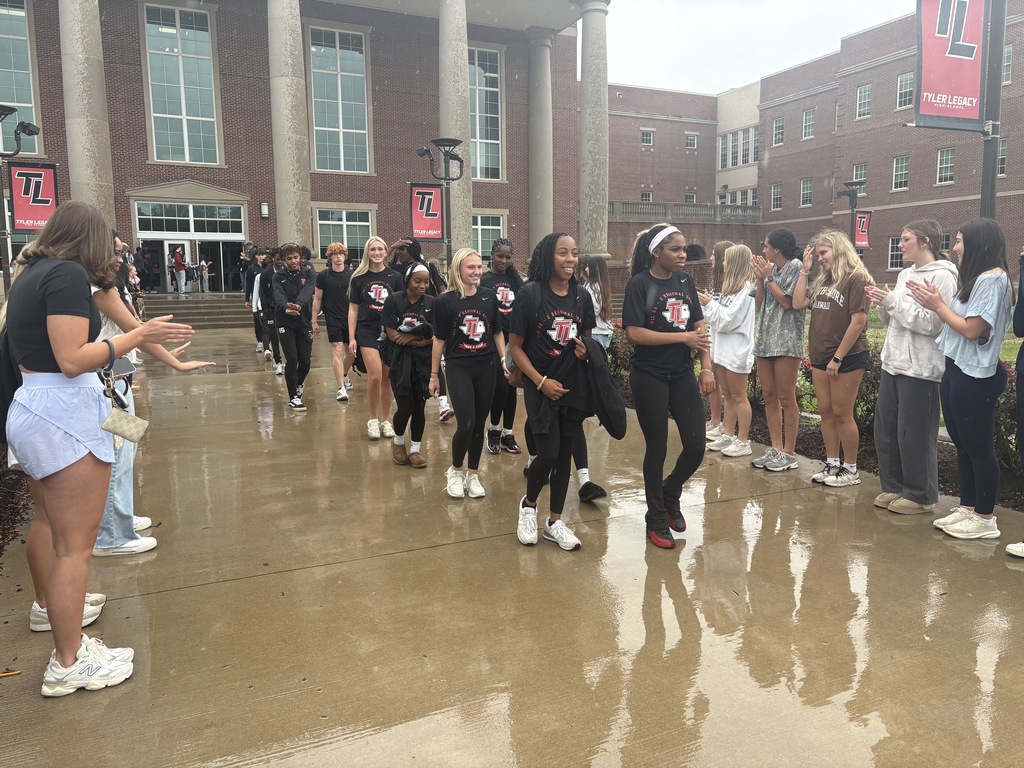 Tyler Legacy track and field as they head to regionals