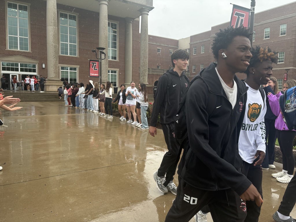 Tyler Legacy track and field as they head to regionals