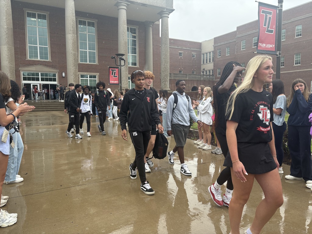 Tyler Legacy track and field as they head to regionals