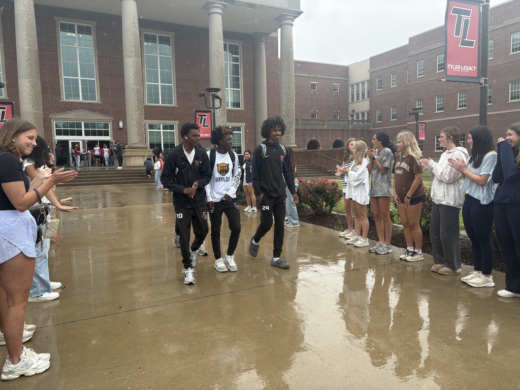 Tyler Legacy track and field as they head to regionals