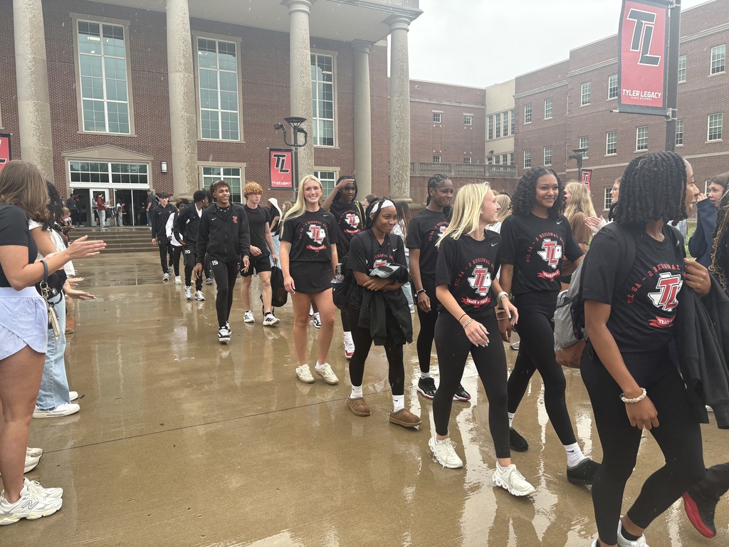 Tyler Legacy track and field as they head to regionals