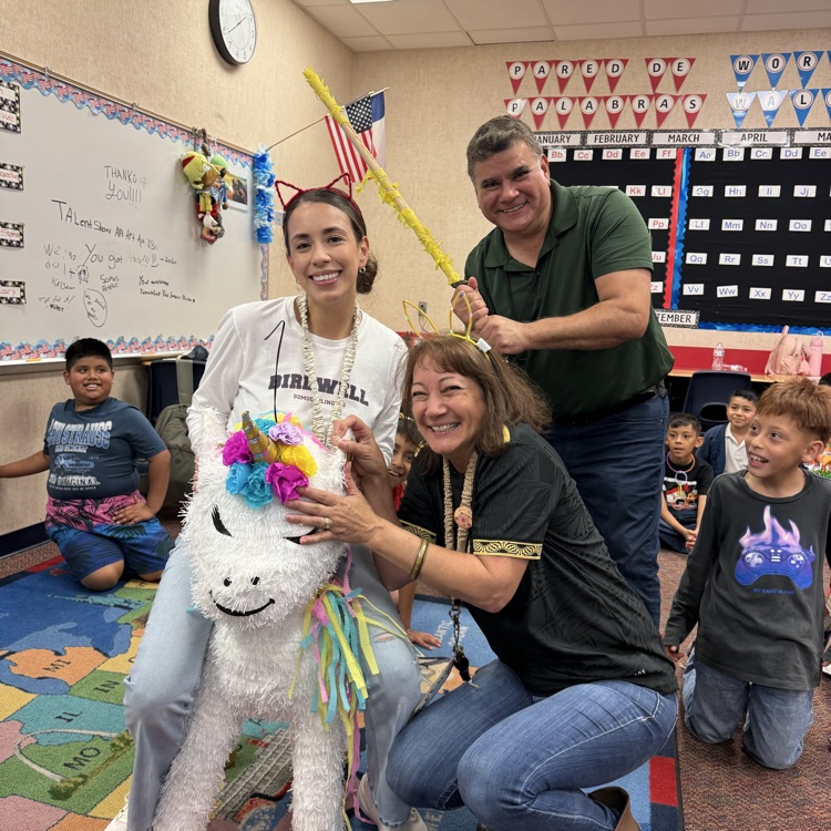 teachers and piñata