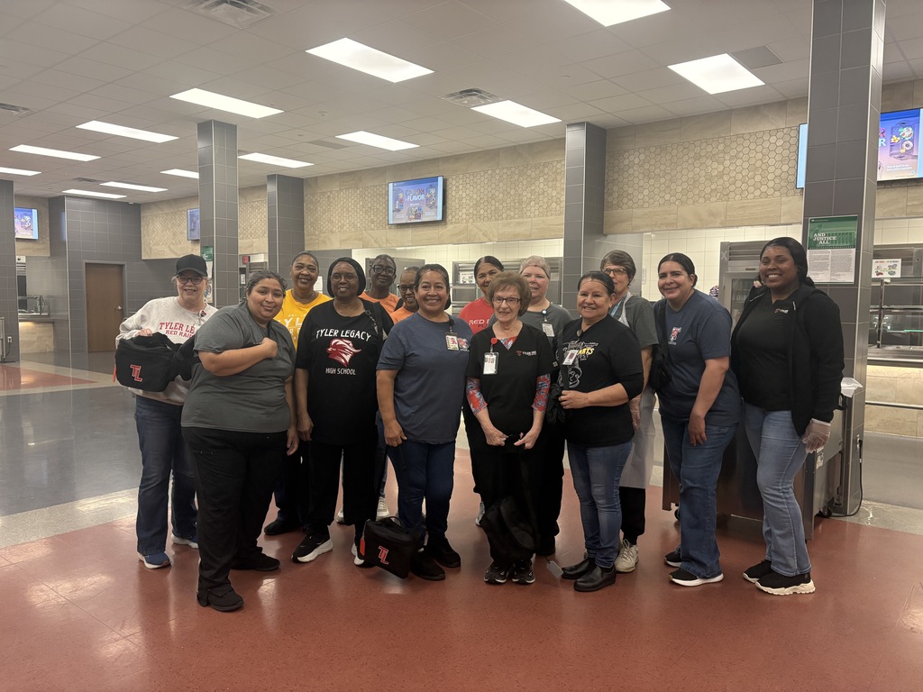 Tyler Legacy cafe workers on cafe appreciation day