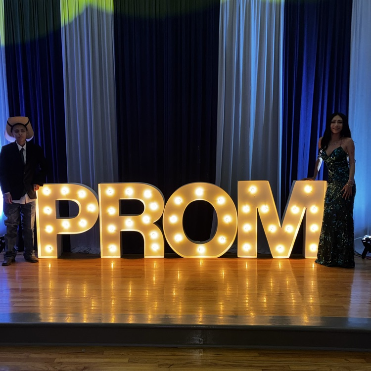 students at prom