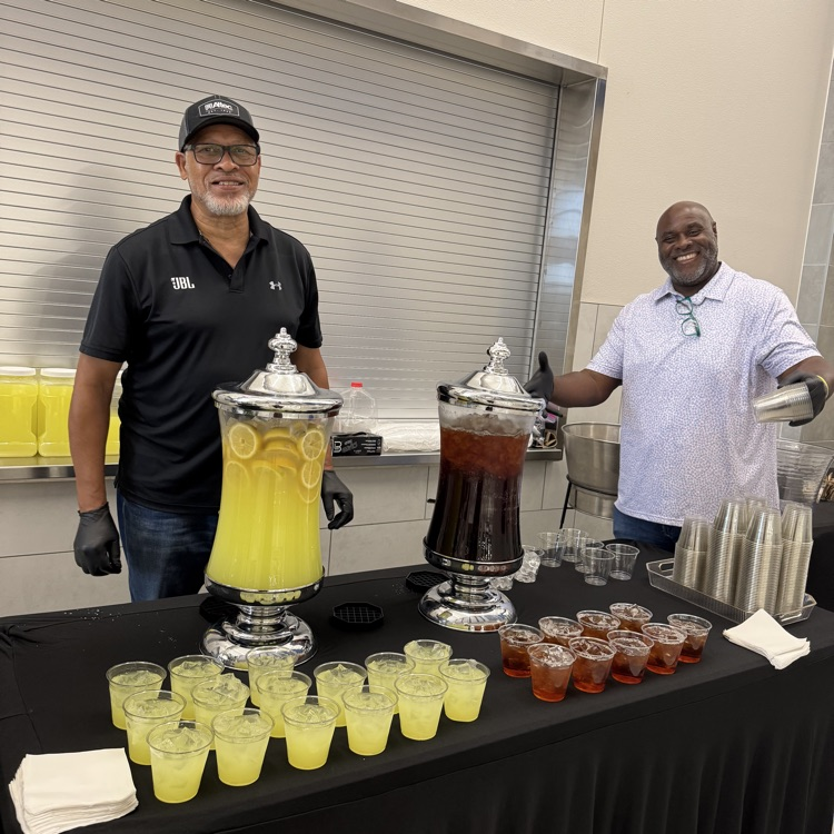 people serving drinks