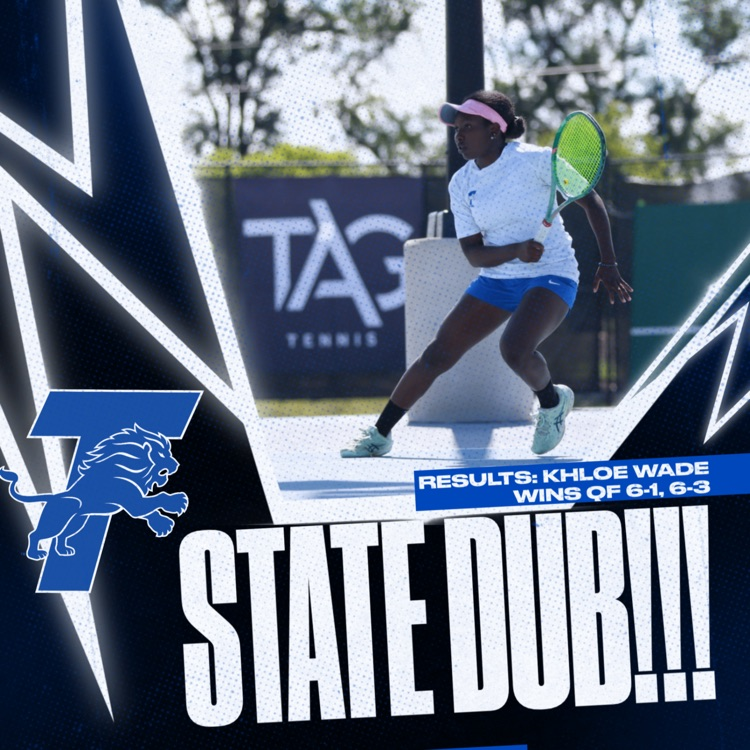 flyer for state tennis semifinals