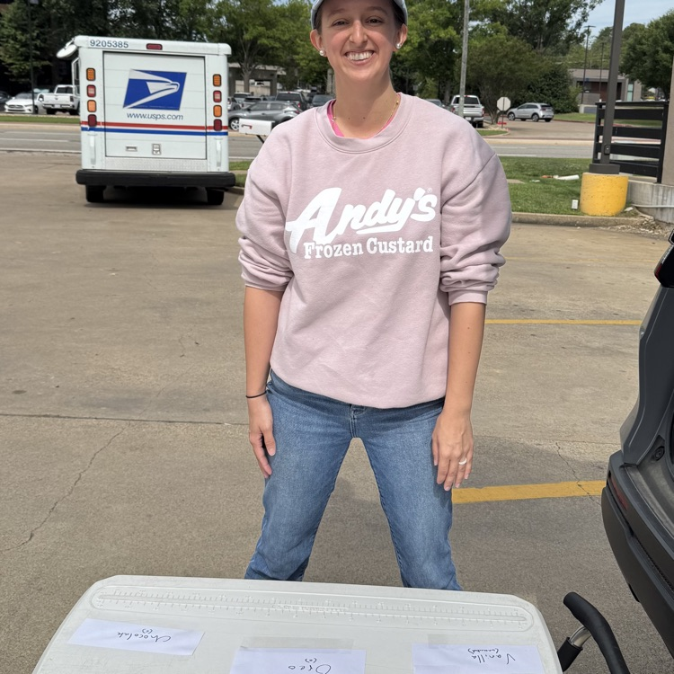 lady with cooler 