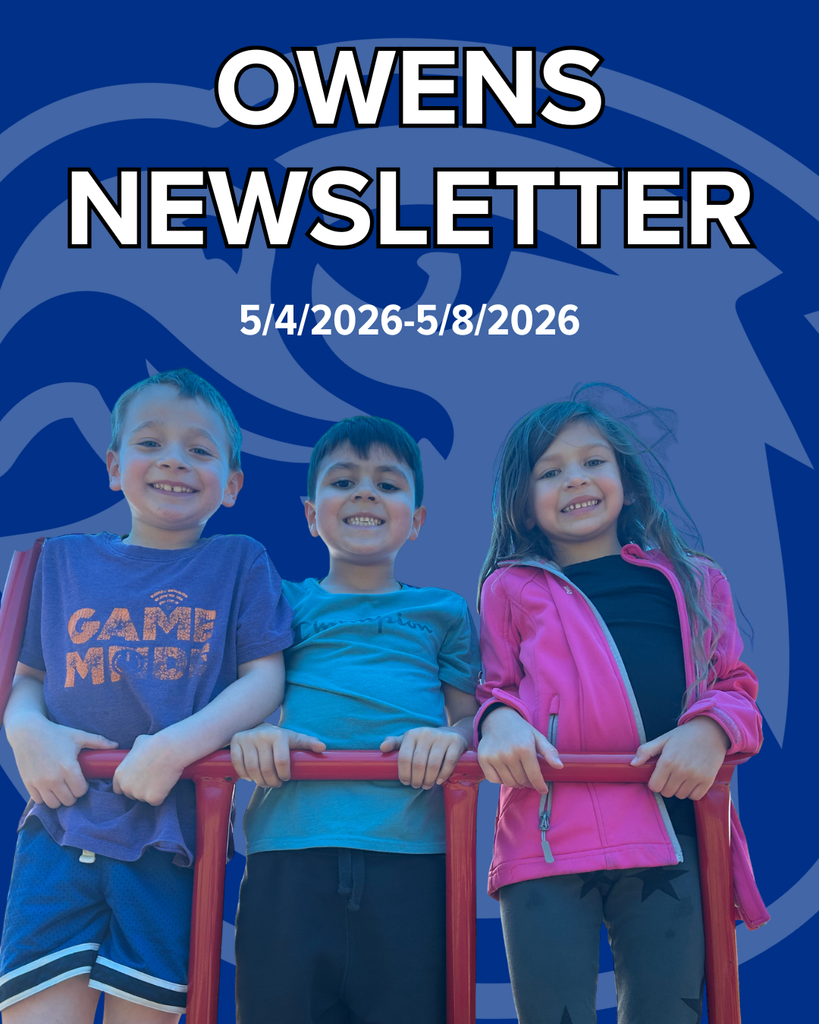 Owens Newsletter May 4th-8th