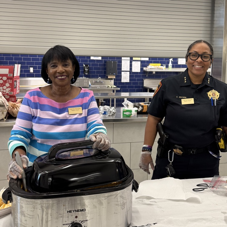 people serving food