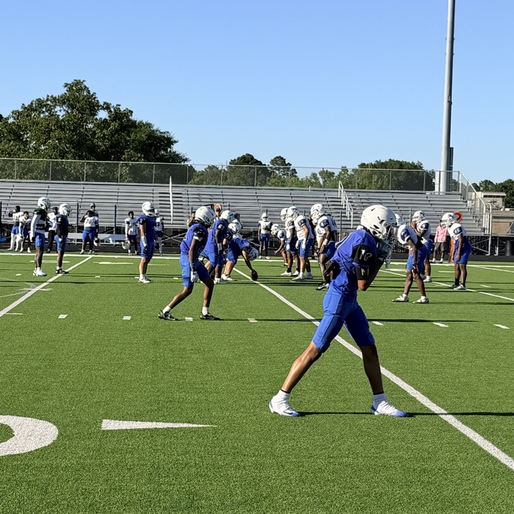 players on football field