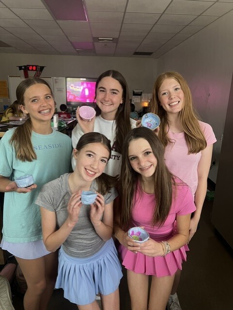 From a lump of clay to a finished masterpiece — 7th grade art understood the assignment 👏