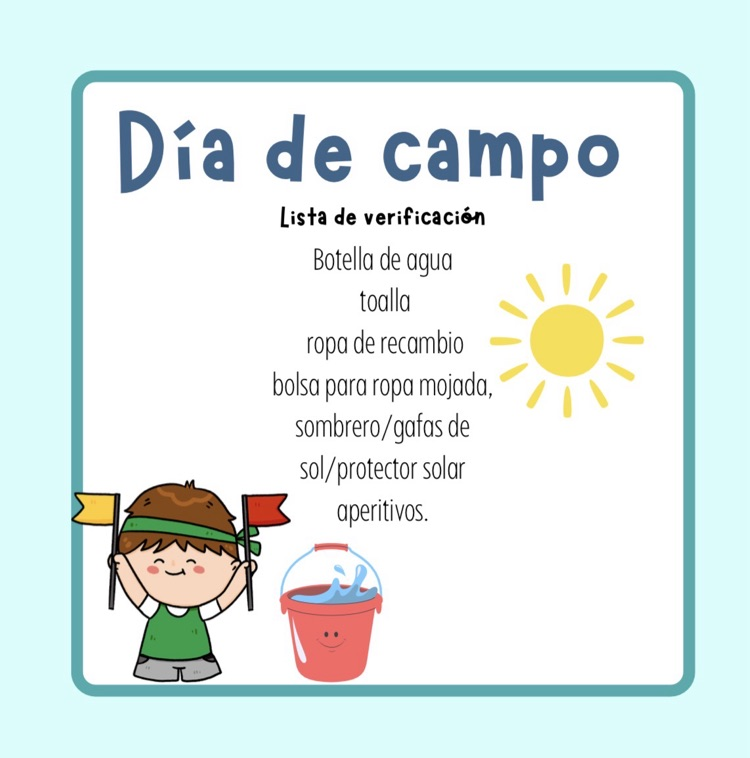 Field Day Checklist 