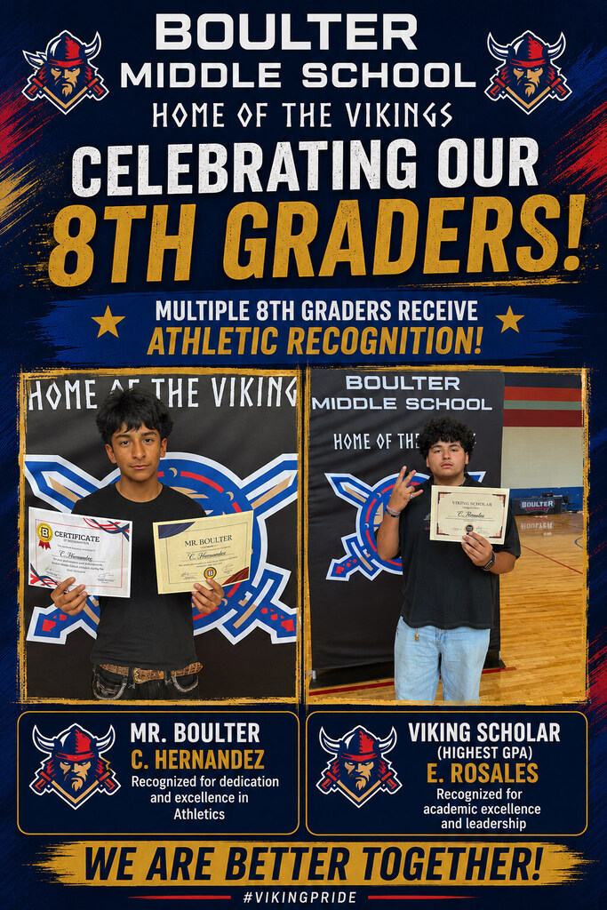 Celebrating 8th graders