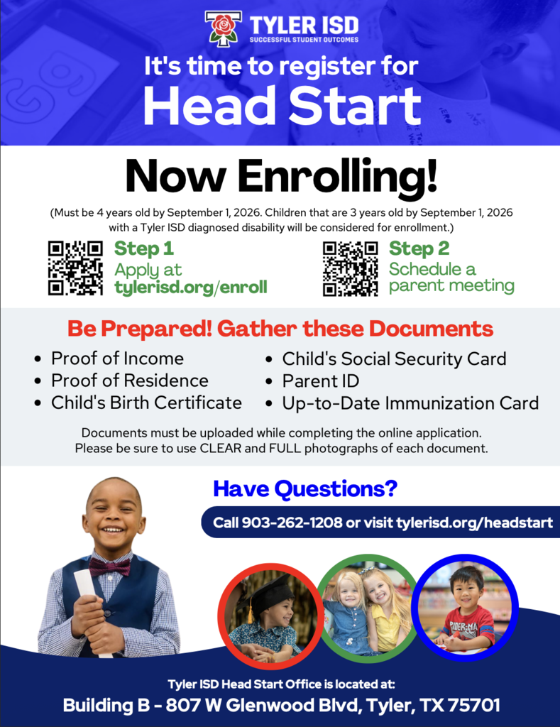 headstart enrollment form-english