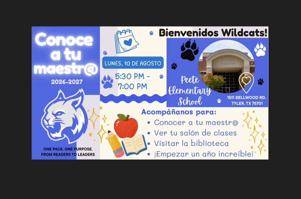 Meet the teacher PEETE- Spanish