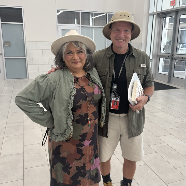 people in safari gear