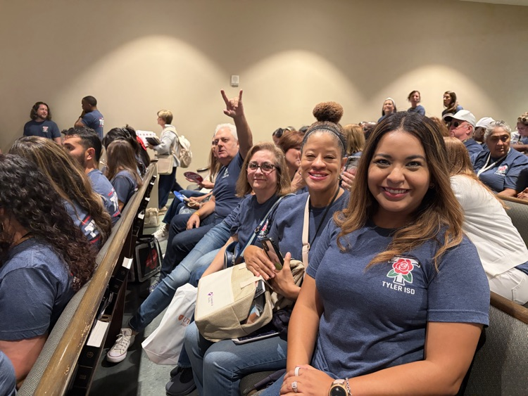 teachers sitting at convocation
