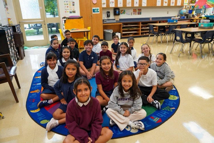 class on rug