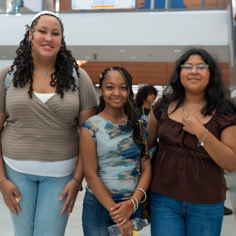 students in hall