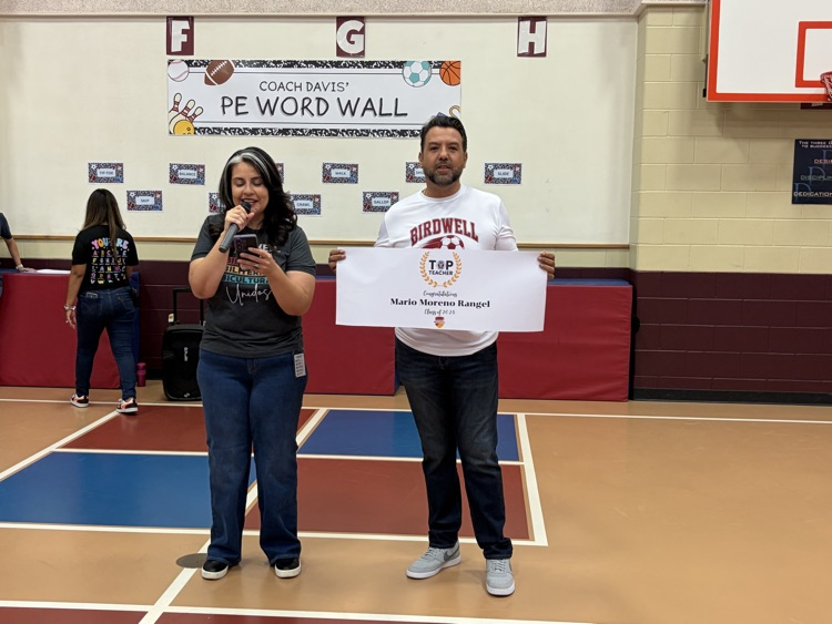 top teachers with banners