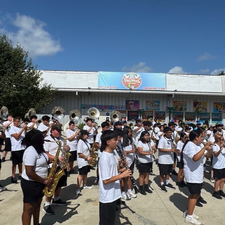 band playing