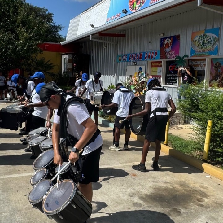 band playing
