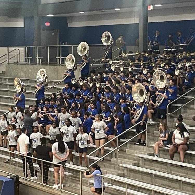 band in stands