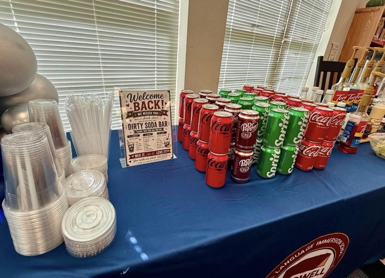 table of food