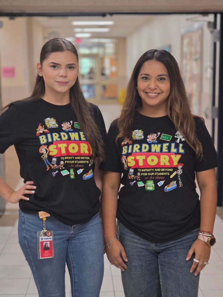 women in new Birdwell shirt