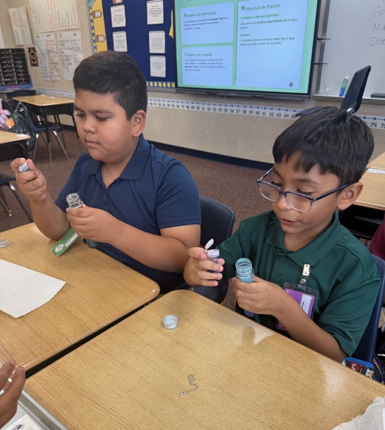 kids doing a science experiment