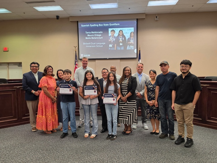 group photo at board meeting