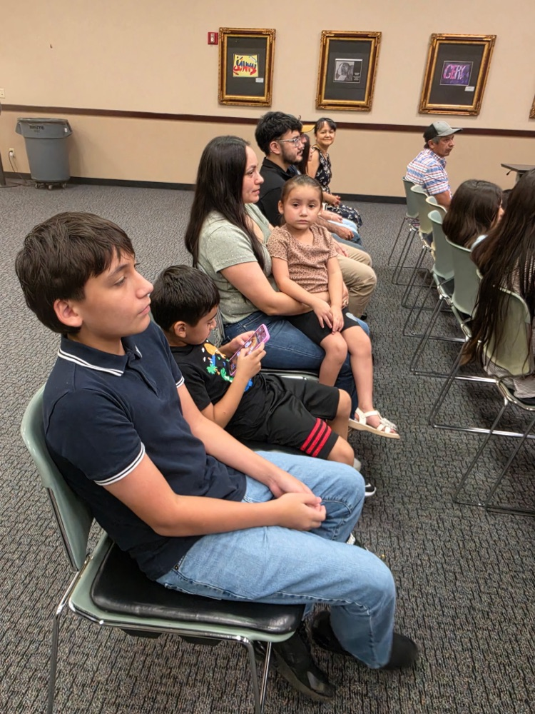students in chairs
