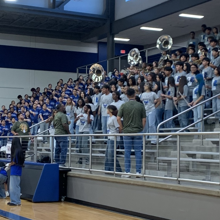 big blue band performing
