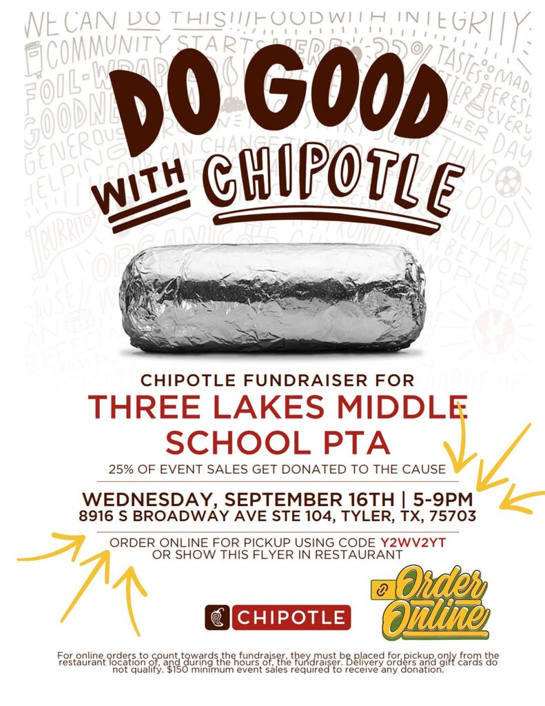 Chipotle Spirit Night