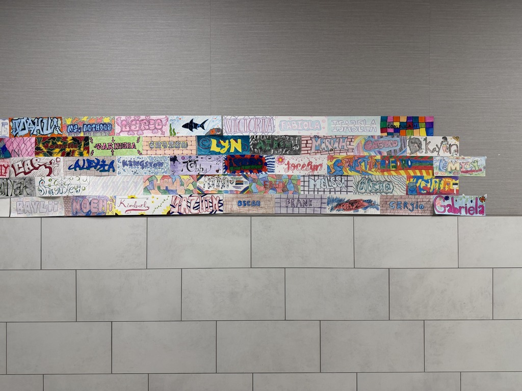 art work on the wall