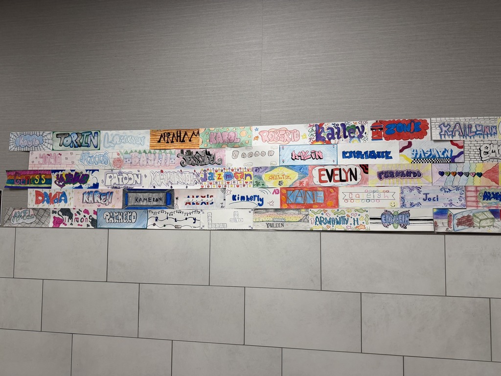art work on the wall