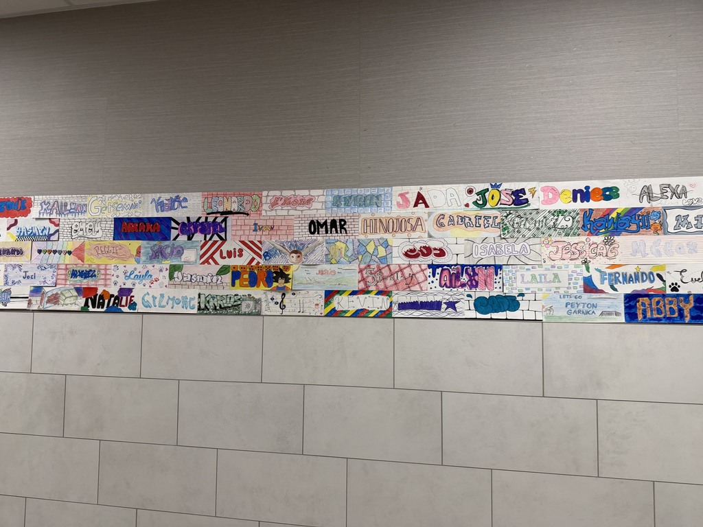 art work on the wall