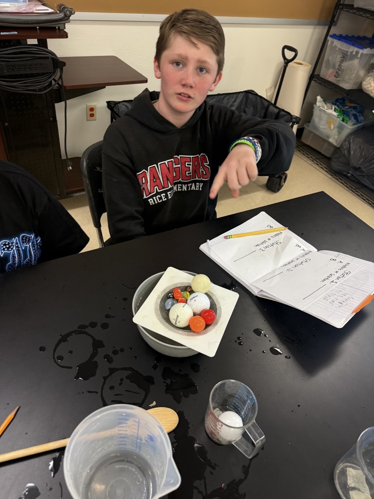 students working in the science lab