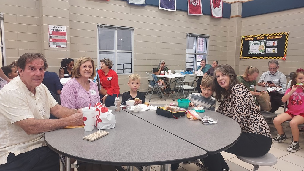 Families join their grand children at Clarkston Elementary.