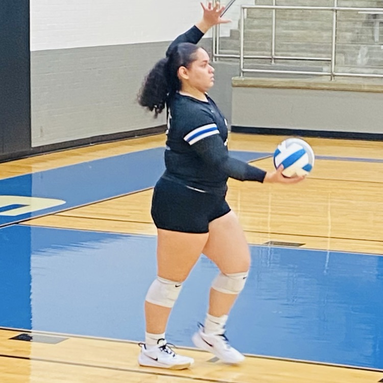 volleyball player serving ball